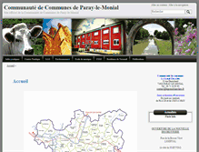 Tablet Screenshot of cc-paraylemonial.fr